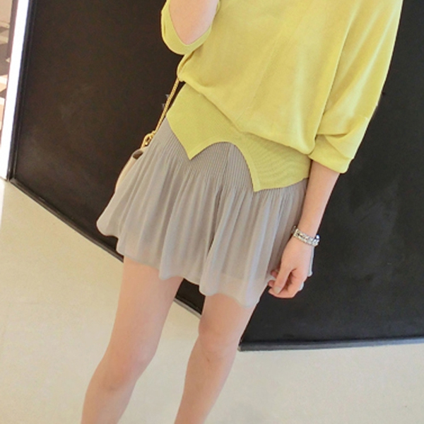 Поли за бременни в два цвята.