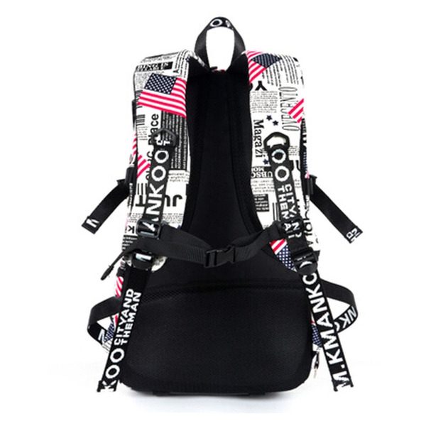 Мъжки и дамски тъмни туристически раници 23 L - 9 модела 