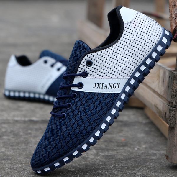 Мъжки платнени и мрежести обувки за джогинг и ежедневие - 4 летни модела