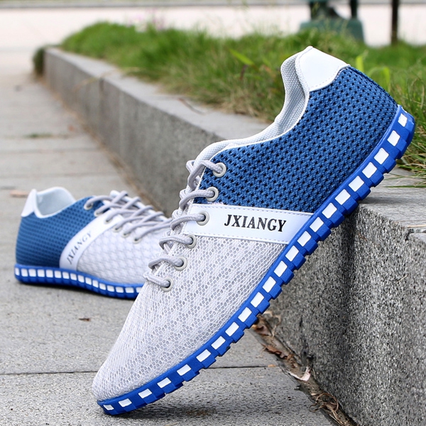 Мъжки платнени и мрежести обувки за джогинг и ежедневие - 4 летни модела