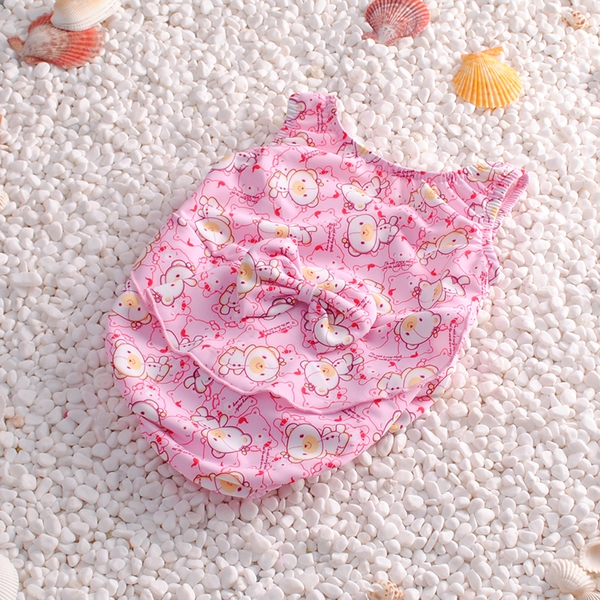 Цял бански за момичета: Розов, Син, Зелен