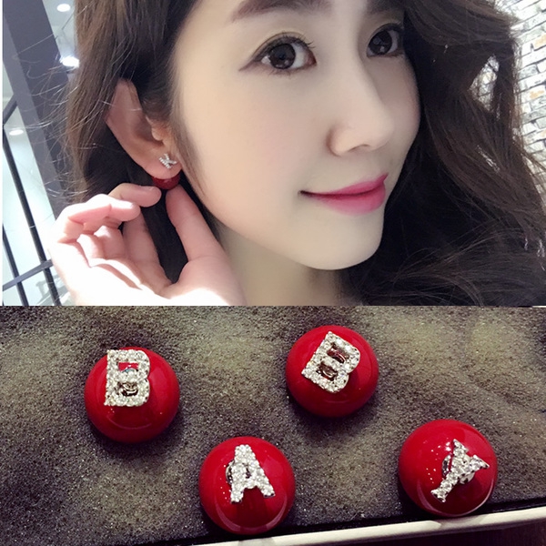 Дамски обеци - БУКВИ