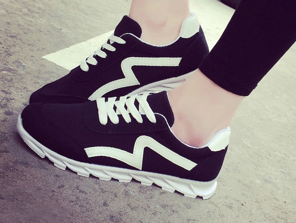 Дамски спортни обувки - 4 модела за джогинг - лилав, черен, розов и зелен