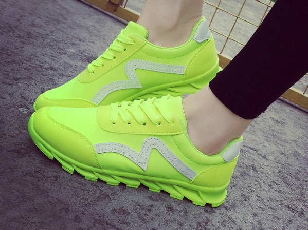 Дамски спортни обувки - 4 модела за джогинг - лилав, черен, розов и зелен