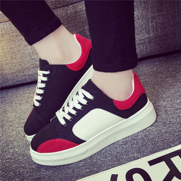 Дамски обувки подходящи за ежедневие и джогинг - розови, бели, черни