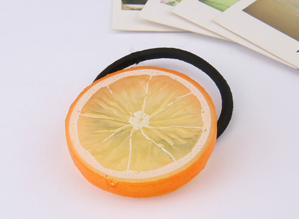 Ластици за коса в формата на ябълка,киви,яйце,диня,лимон и други - 9 модела