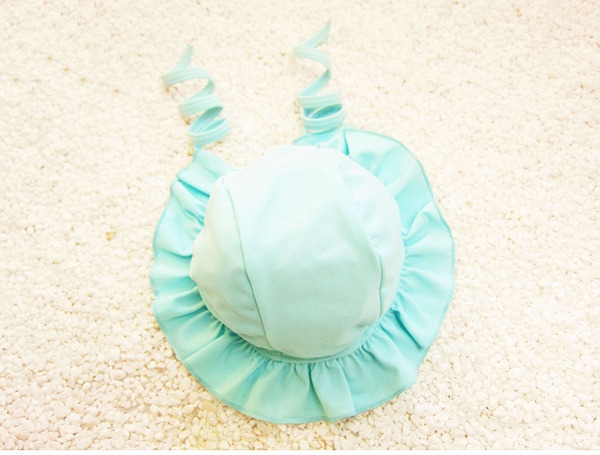 Бански костюм долнище тип пола за момичета: Розов, Син, Лилав