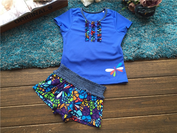 Детски бански костюми за момичета: 4 модела