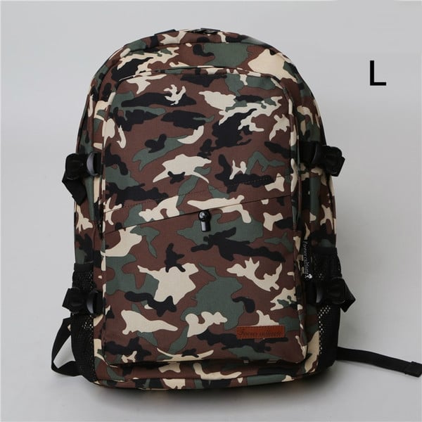 Камуфлажни мъжки и дамски чанти за алпинизъм и походи - 8 модела 