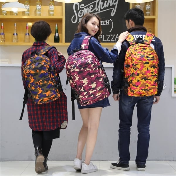 Камуфлажни мъжки и дамски чанти за алпинизъм и походи - 8 модела 