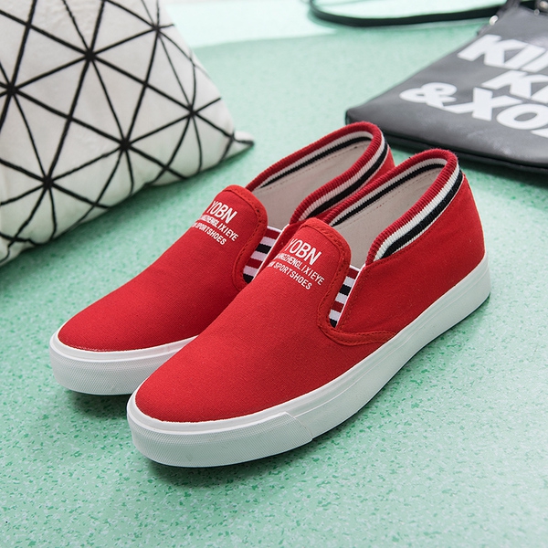 Дамски обувки за ежедневие и лек спорт - 5 модела в черно, бяло, сиво, червено и синьо