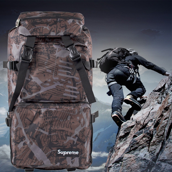 Големи цветни и камуфлажни мъжки и дамски раници за алпинизъм - 11 модела  