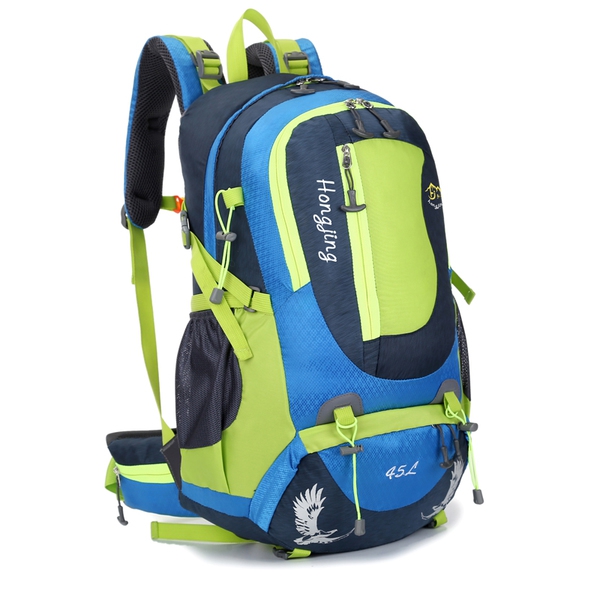 Цветни мъжки и дамски раници за катерене и алпинизъм 45 L  - 3 модела 