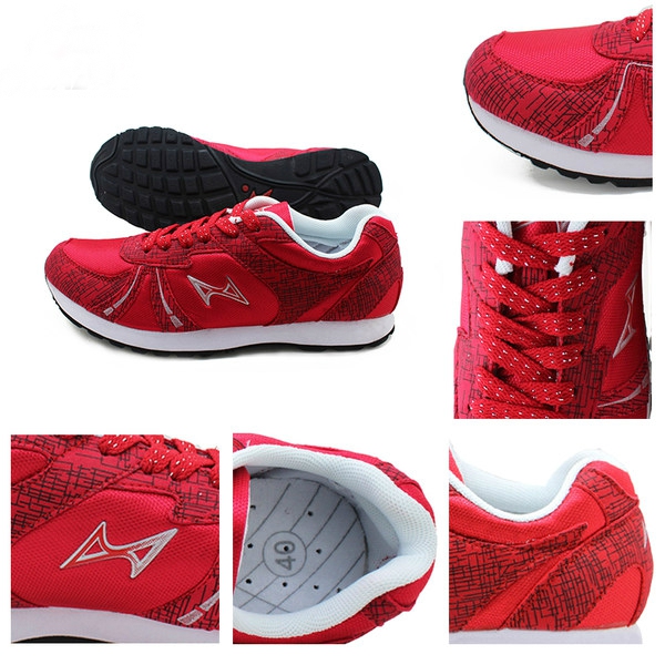 Дамски обувки за бягане и маратон на дълги разстояния - 3 модела - червени, сини, черни