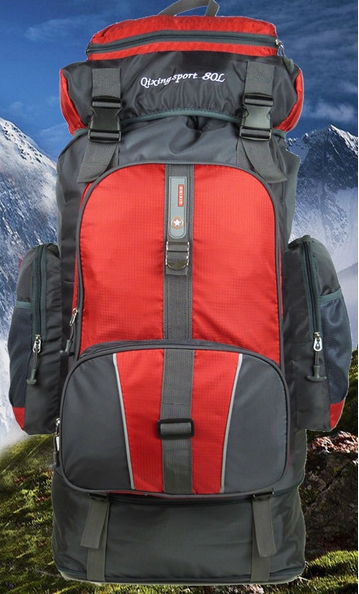 Мъжки и дамски големи чанти за алпинизъм и туризъм  80л - 4 модела 