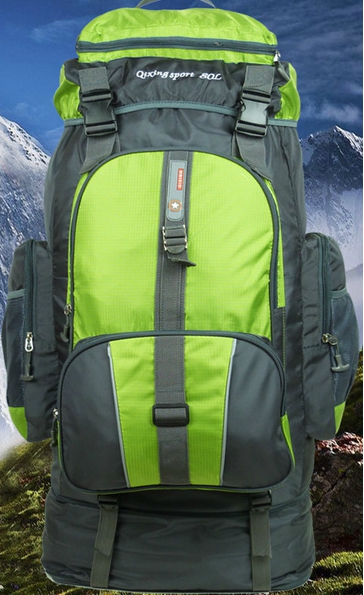 Мъжки и дамски големи чанти за алпинизъм и туризъм  80л - 4 модела 