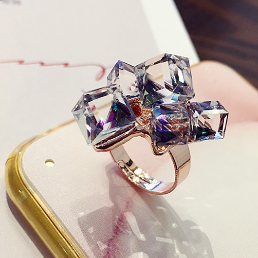 Γυναικείο δαχτυλίδι - κρύσταλλο