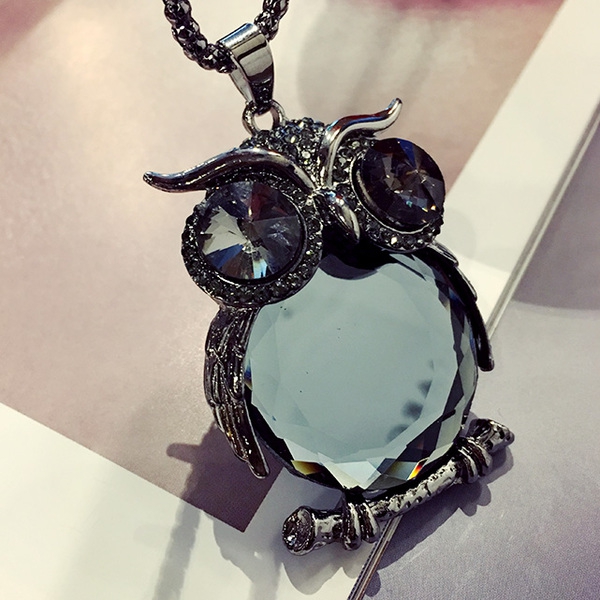 Γυναικέιο κολιέ - κουκουβάγια ή αστέρι