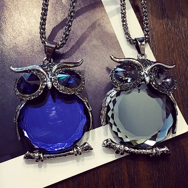 Γυναικέιο κολιέ - κουκουβάγια ή αστέρι