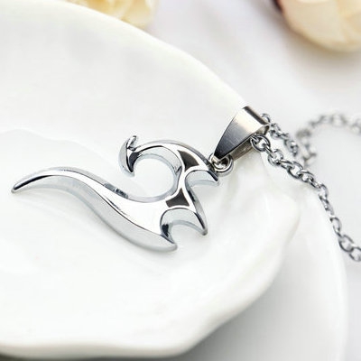 Ανδρικό κρεμαστό σε μαύρο και ασήμι χρώμα - 2 μοντέλα