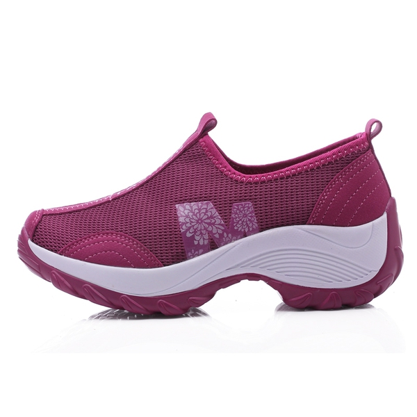 Дамски леки и мрежести обувки - за лек спорт, туризъм и разходки по планината  - лалави, розови, черни, сиви