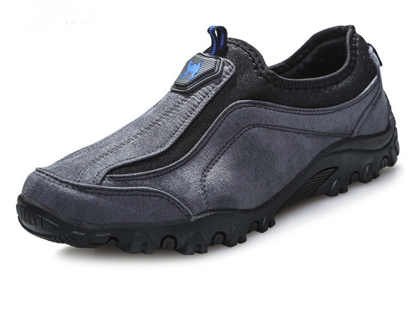 Мъжки туристически обувки - пролет и есен - модели с връзки или лепки