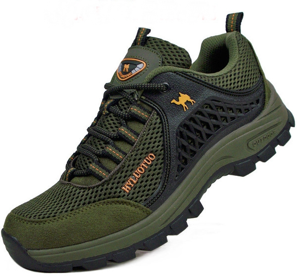 Мъжки туристически обувки - пролет и есен - модели с връзки или лепки