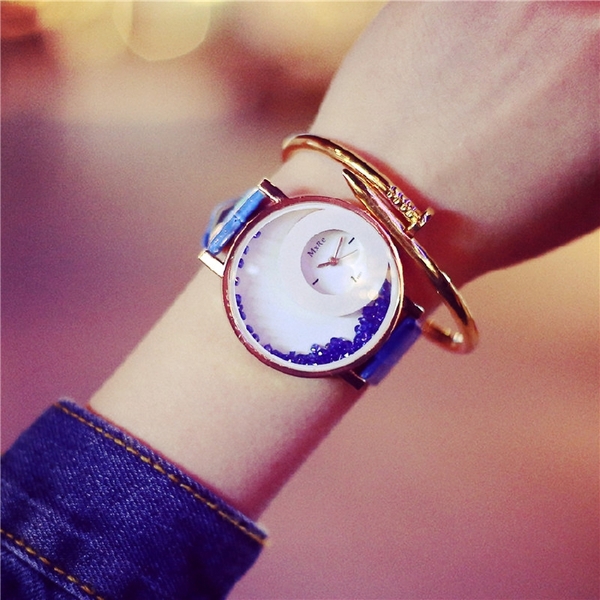 Γυναικέια ρολόια σε  μπλε, γκρι και λευκό χρώμα