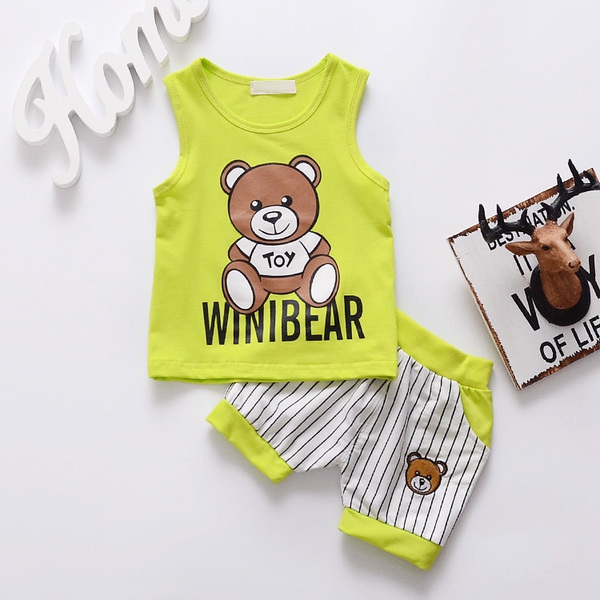 Παιδικό σετ αμάνικο και σορτς για αγόρια και κορίτσια