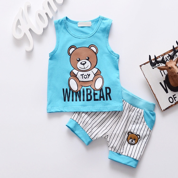 Παιδικό σετ αμάνικο και σορτς για αγόρια και κορίτσια