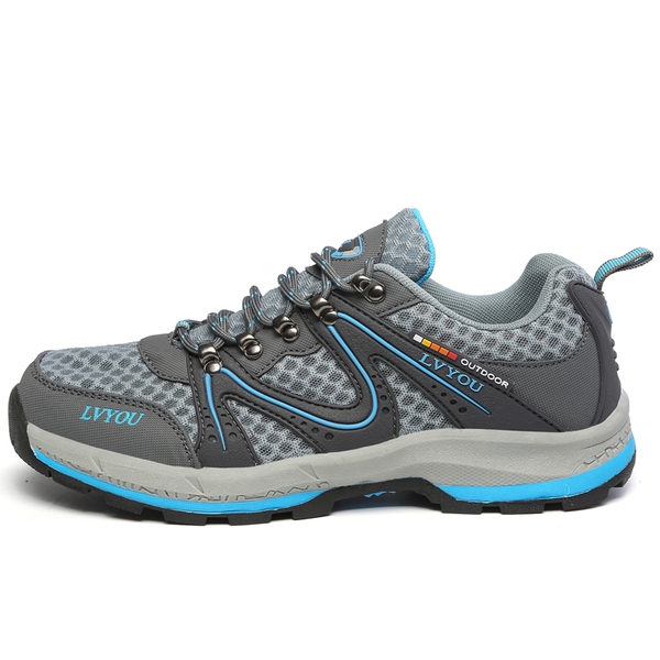Летни дишащи туристически обувки за мъже и жени - сиви, сини, розови, черни и други топ продукти