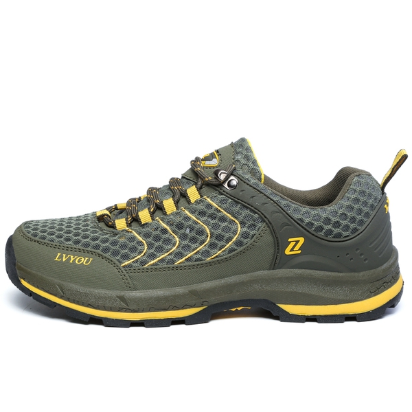 Летни дишащи туристически обувки за мъже и жени - сиви, сини, розови, черни и други топ продукти