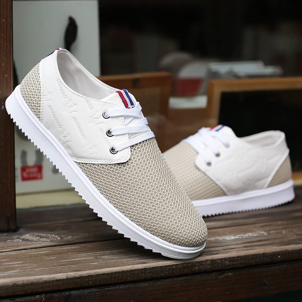 Мъжки летни обувки с дишаща мрежа подходящи за ежедневие, лек спорт и тичане - няколко модела