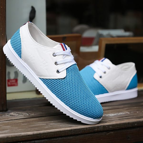 Мъжки летни обувки с дишаща мрежа подходящи за ежедневие, лек спорт и тичане - няколко модела