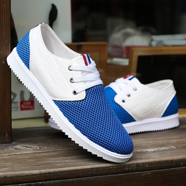 Мъжки летни обувки с дишаща мрежа подходящи за ежедневие, лек спорт и тичане - няколко модела