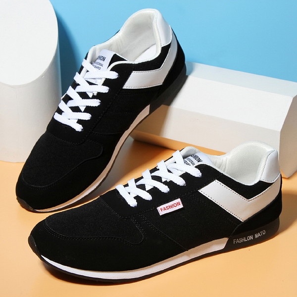 Мъжки джогинг обувки в черно - три модела