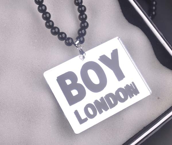Ανδρική αλυσίδα σε γκρι και καφέ χρώμα -  Boy London