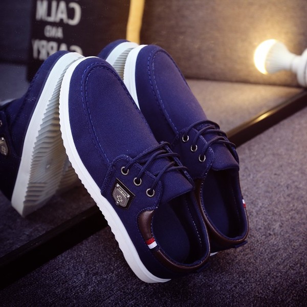 Мъжки обувки за джогинг и ежедневие - 4 модела в черен, бял и син цвят 