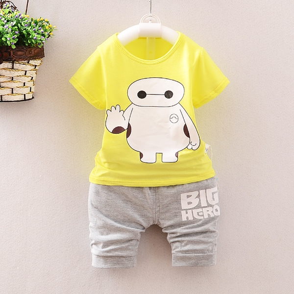 Παιδικό καλοκαιρινό βαμβακερό σετ για αγόρια