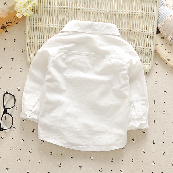 Παιδικά πουκάμισα για αγόρια: Λευκό, Κίτρινο, Μπλε, Κόκκινο