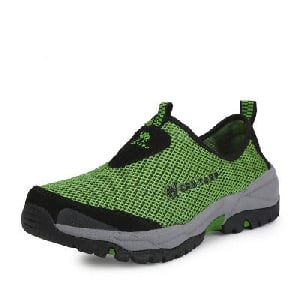 Мъжки туристически обувки - 4 модела - черни, бежови, зелени