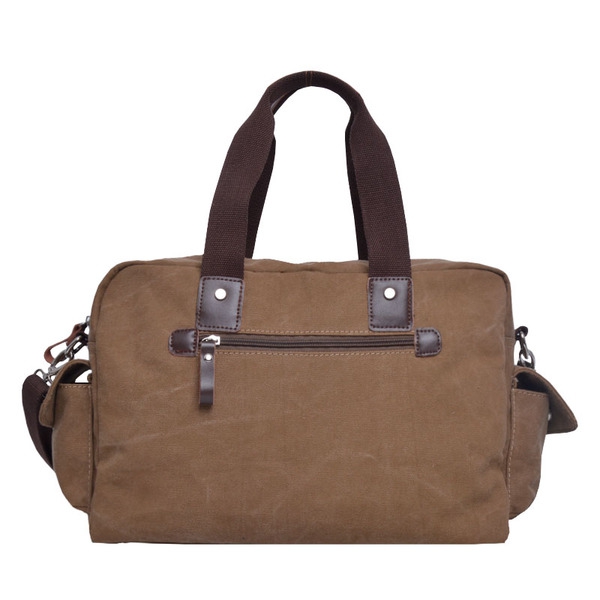 Ταξιδιωτικές τσάντες  για άντρες και γυναίκες σε καφέ χρώμα 40χ30χ15σμ