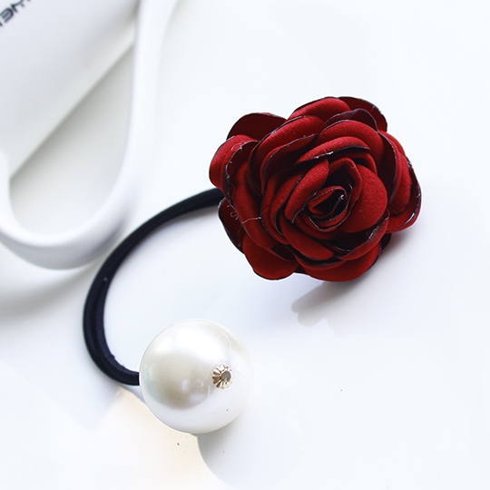 Χρωματιστά λάστιχα μαλλιών Rose - 7 χρώματα