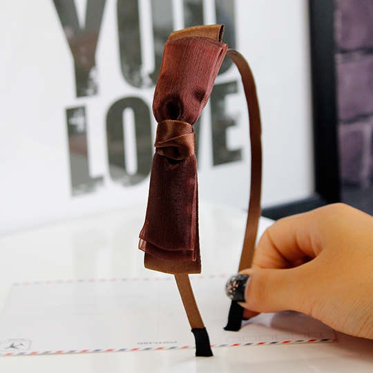 Дамска диадема в много различни цветове-тип  панделка