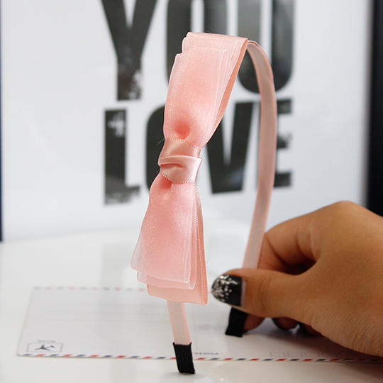 Дамска диадема в много различни цветове-тип  панделка