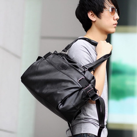 Меки ретро чанти за ръчен багаж изработени от изкуствена кожа - 2 модела 