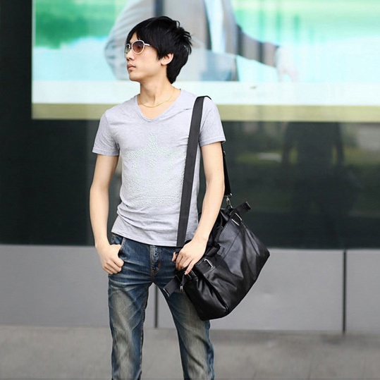 Меки ретро чанти за ръчен багаж изработени от изкуствена кожа - 2 модела 