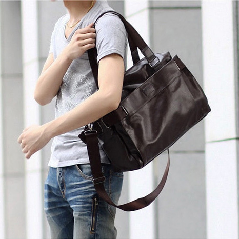 Меки ретро чанти за ръчен багаж изработени от изкуствена кожа - 2 модела 