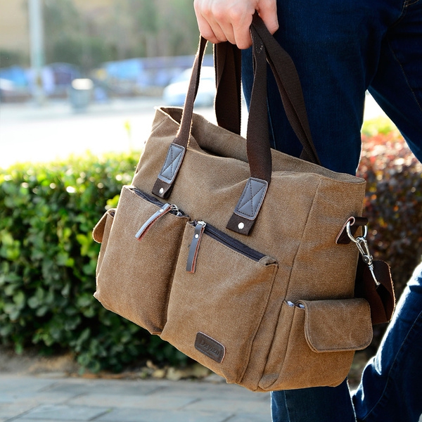 Βαμβακιρές  μικρές τσάντες ταξιδιού για άνδρες και γυναίκες - 3 μοντέλα