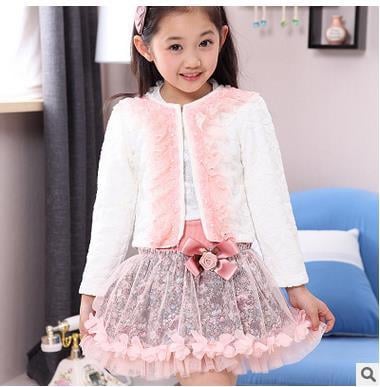 Κομψό κοστούμι 3 κομματιών για κορίτσια